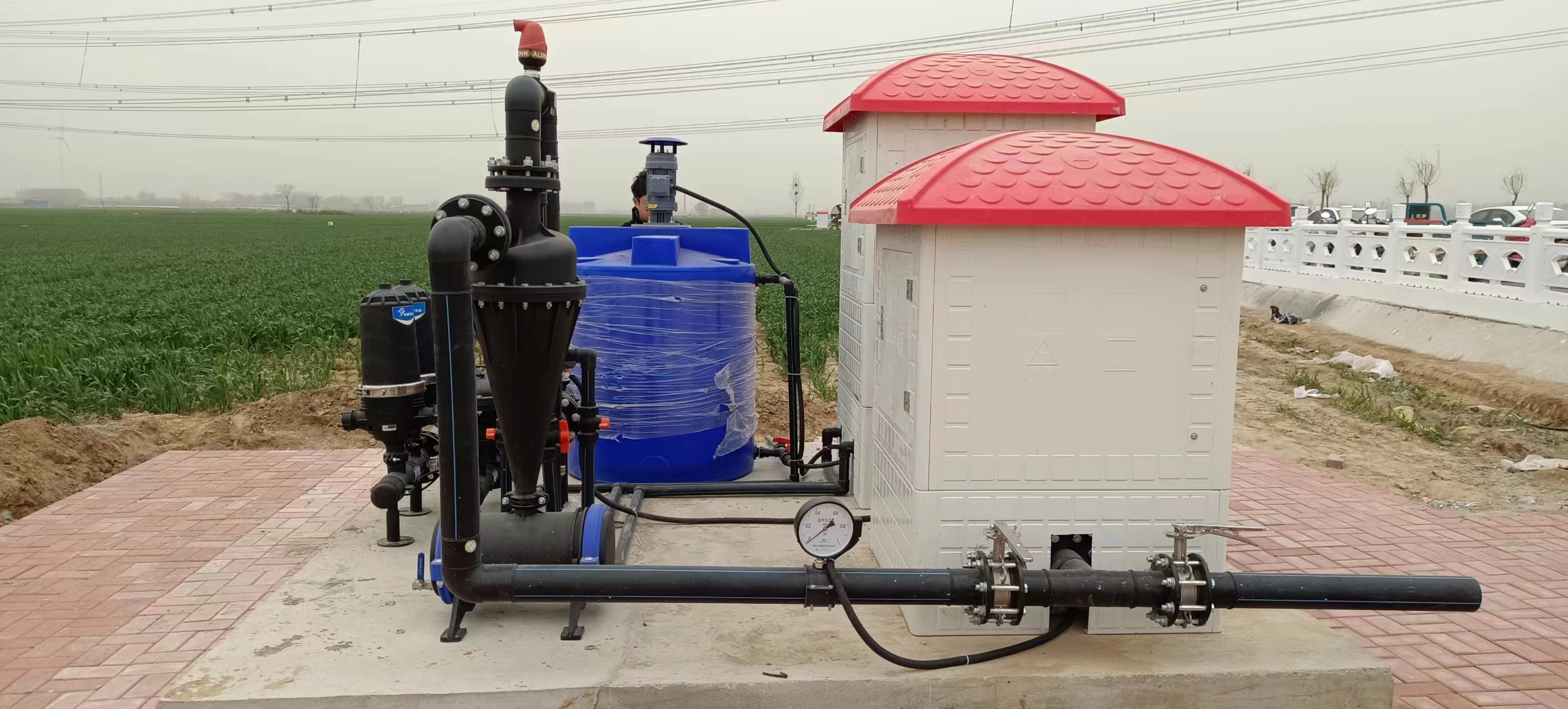 水電雙計量控制器質量為基，服務為本，威盛機井灌溉控制器更上一層樓